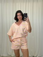 Shorts Stripes - Baumwolle