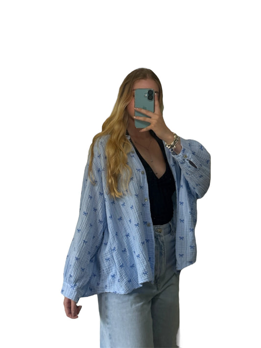 Musselin Hemd Schleifi