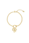 Charm Armband gold