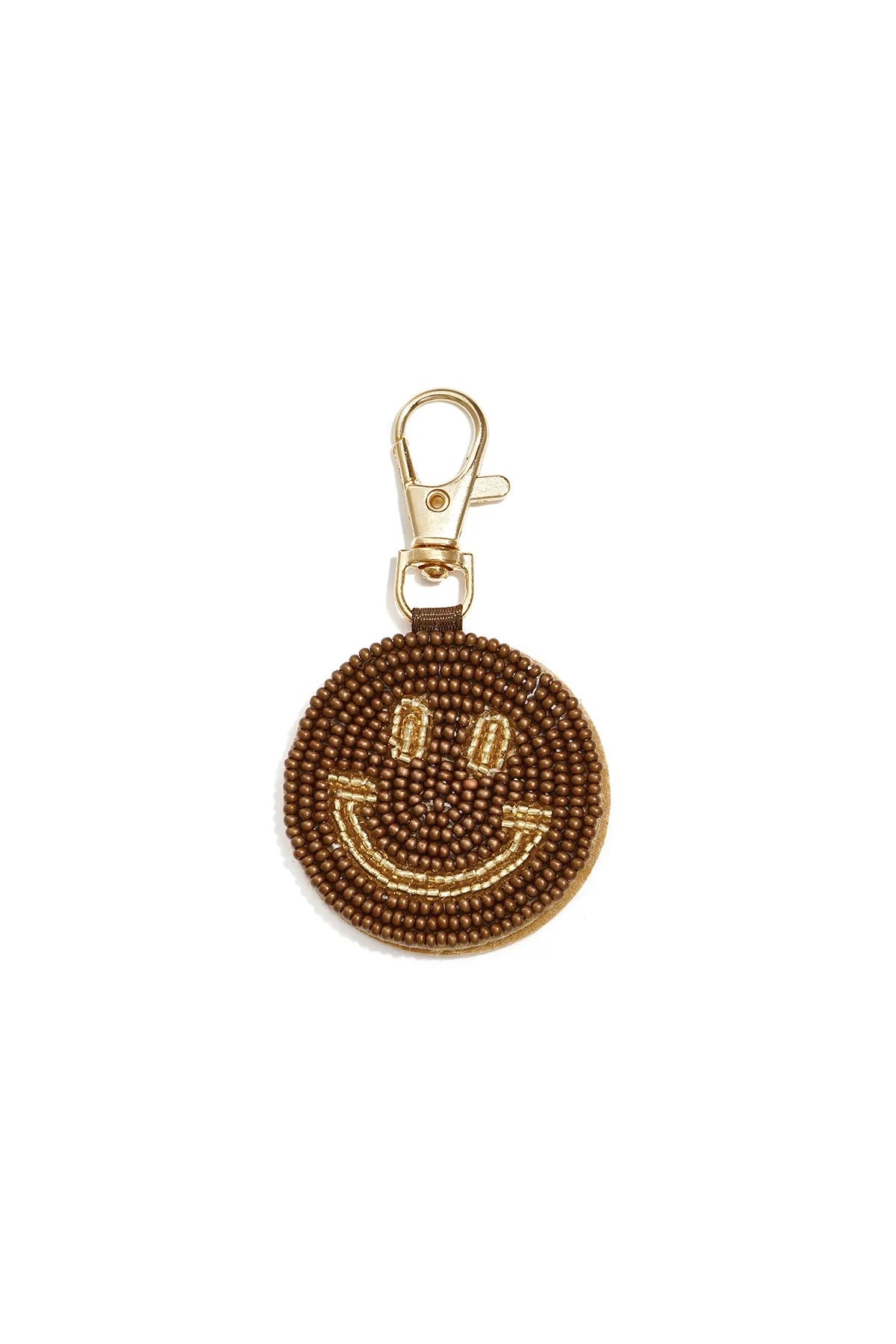 Taschenanhänger Smiley
