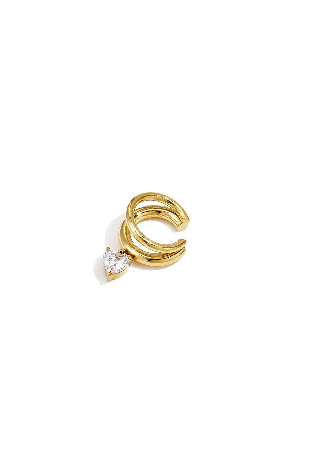 Earcuff Shiny Heart