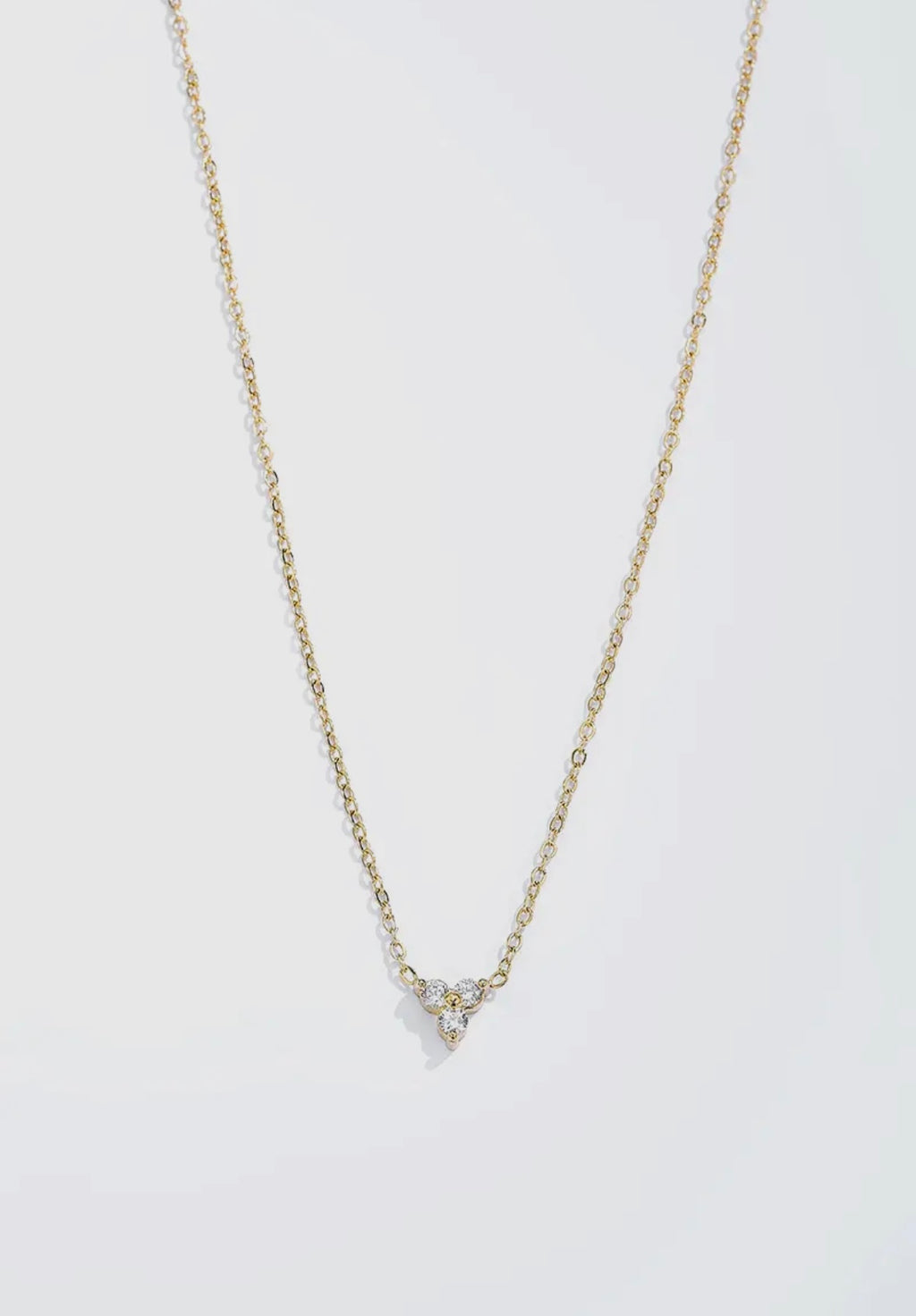 Kette Celeste gold und silber nickelfrei und wasserfest mit Glitzerstein