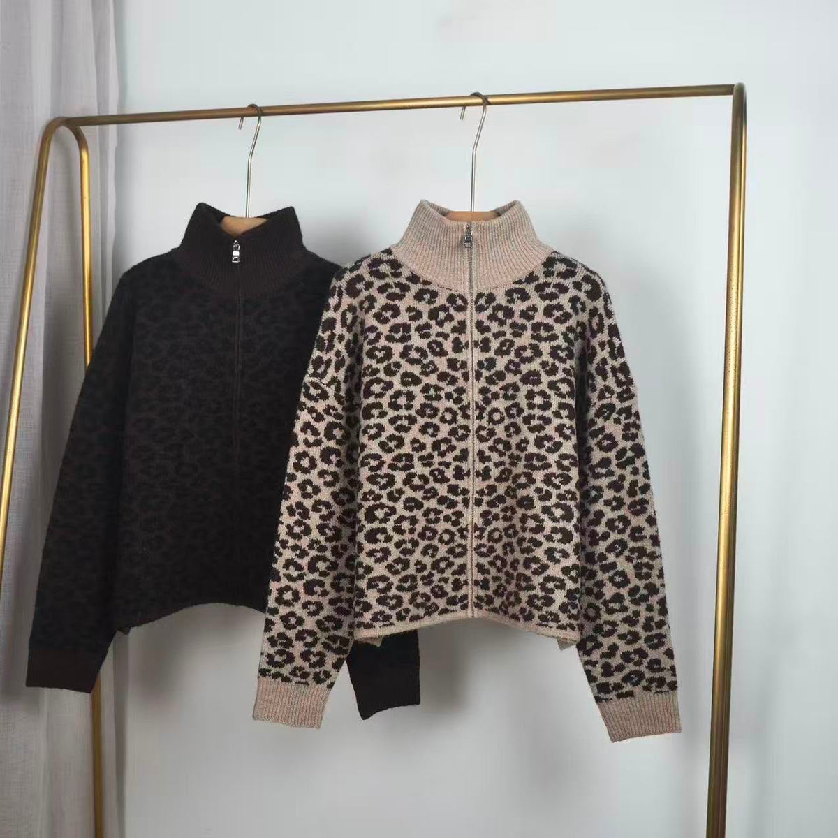 Strickjacke Leo - Zipper