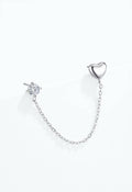 Ohrring Kette Heart (1 Stück)