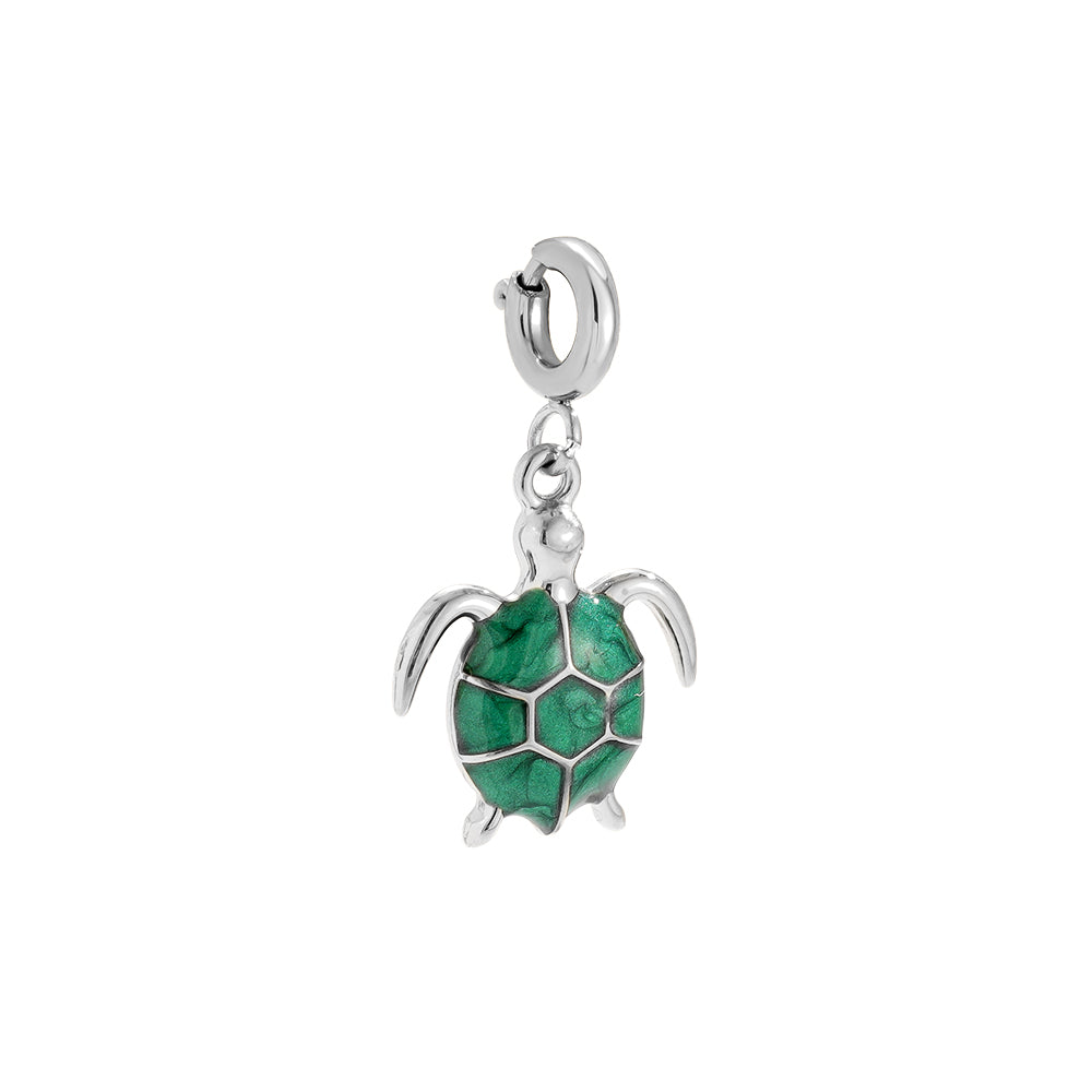 Charm Green Turtle (Clip)