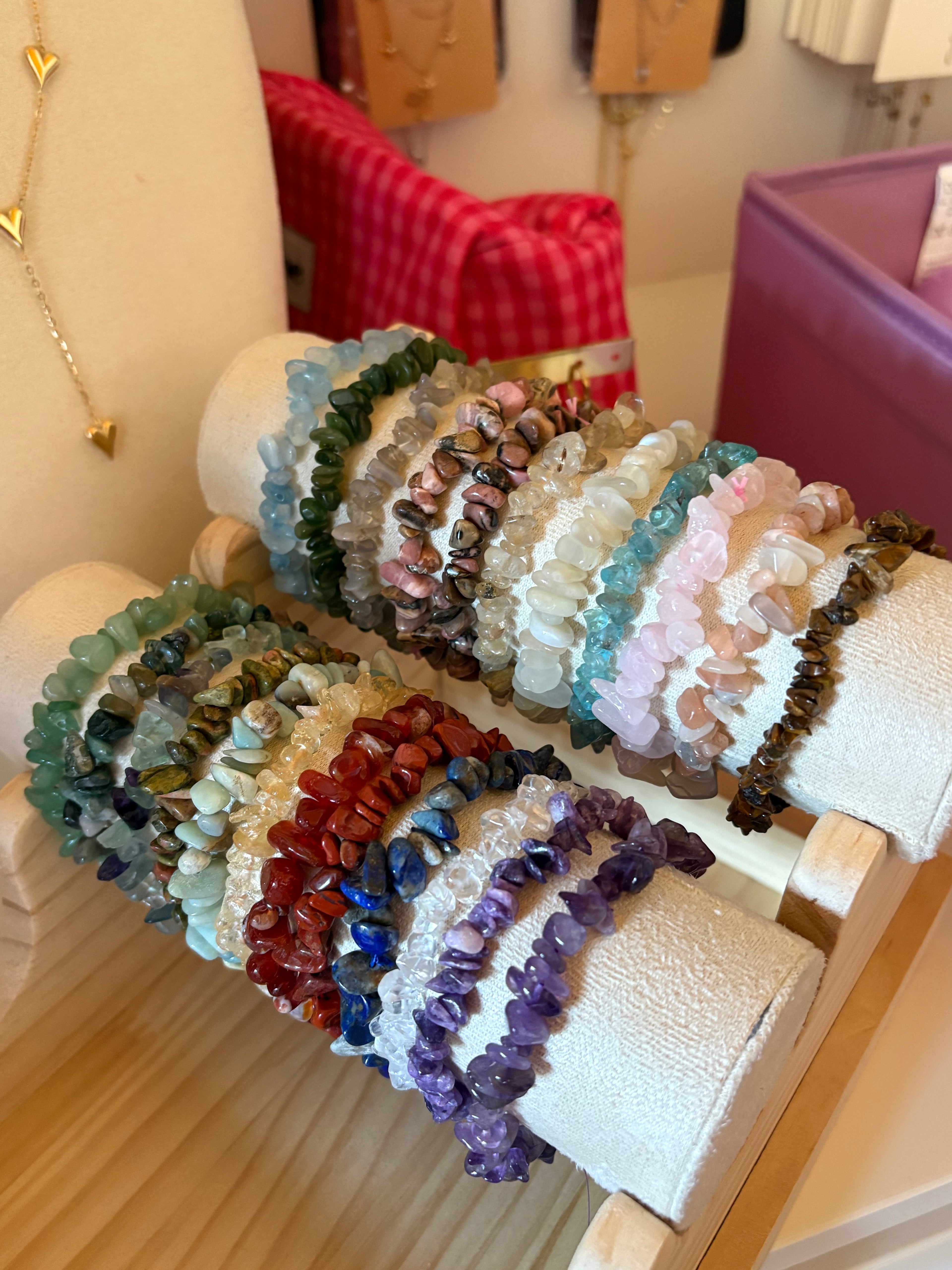 Mystery Scoop 3x Splitterarmband Edelstein
