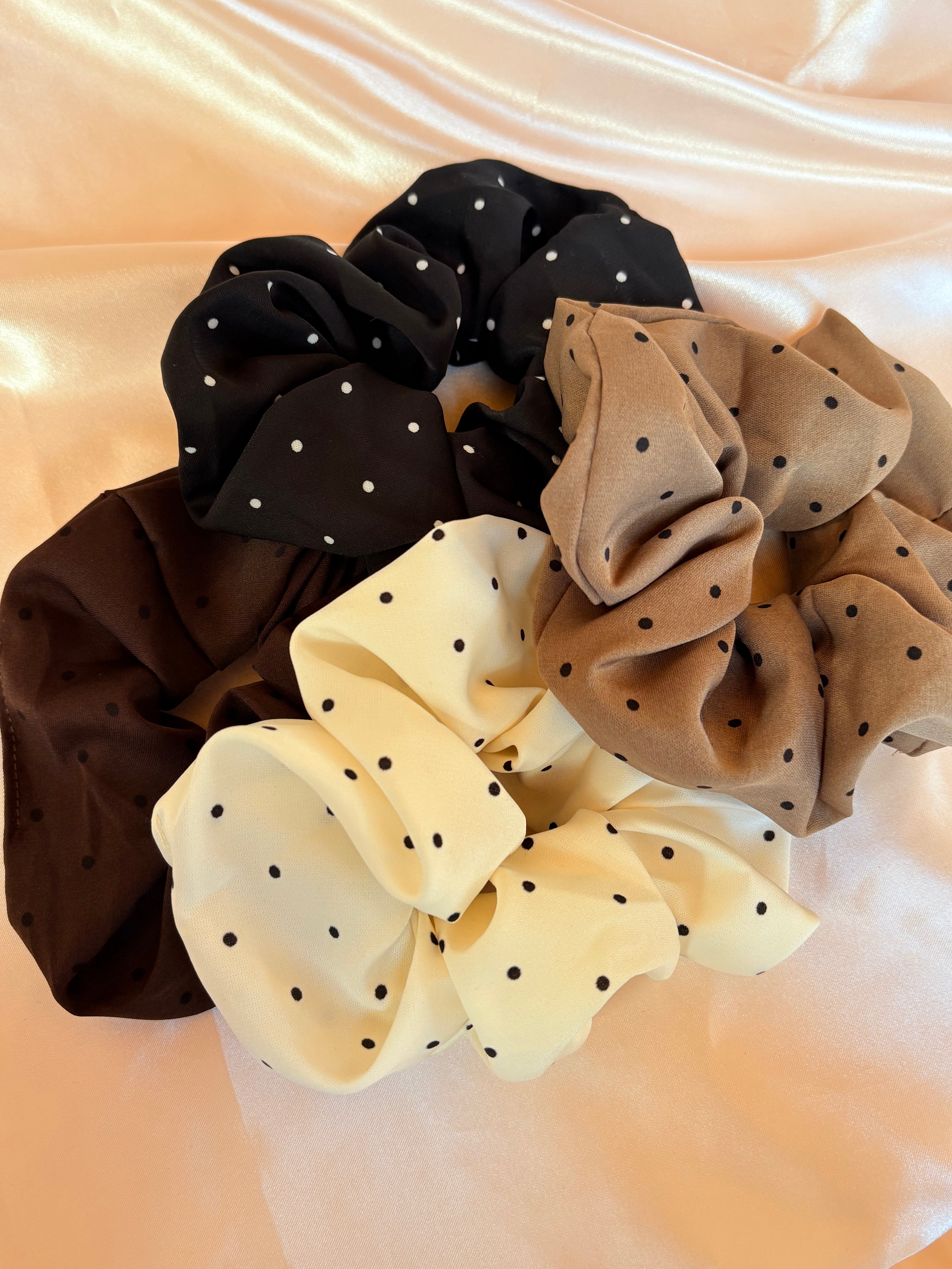 Scrunchie Polka Dots