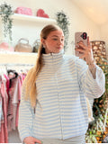 Strickjacke Stripes - Zipper